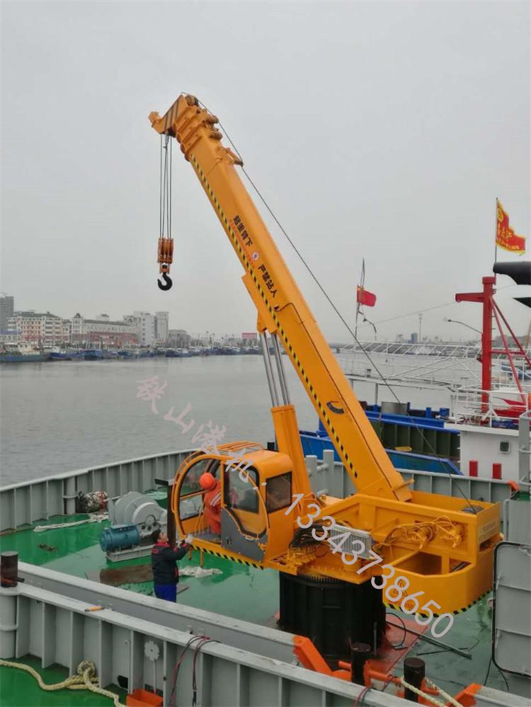 山東臨沂甲板起重機(jī)廠家起重機(jī)耐沖擊，制動(dòng)性能好